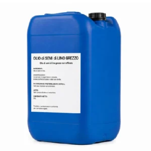 OLIO di SEMI di LINO GREZZO FILT.